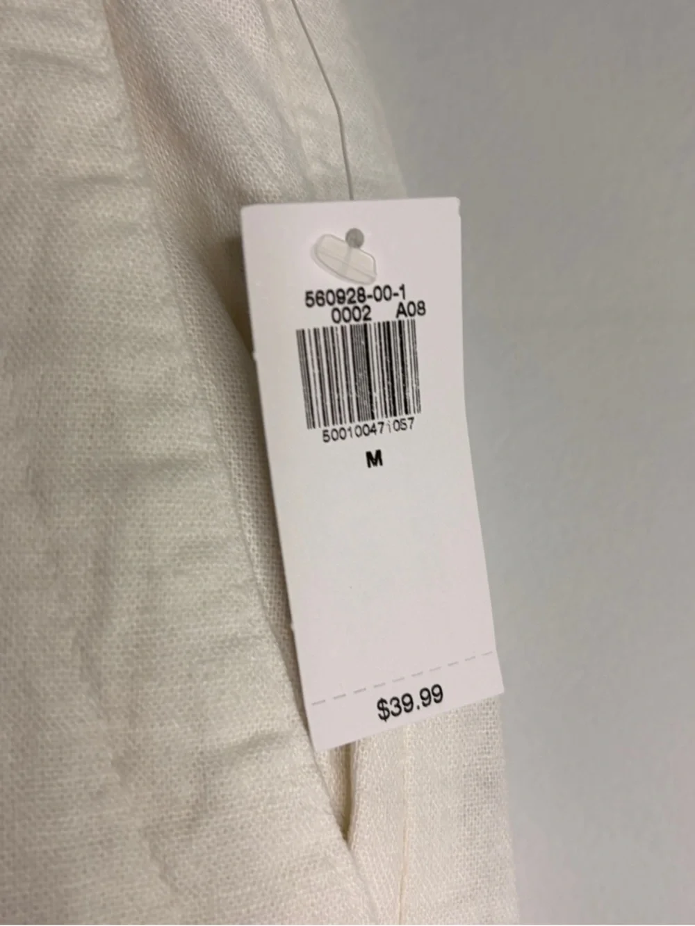 NWT Old Navy High Rise Wide Leg Relaxed Linen-Blend Pants Medium - Picture 2 of 9
